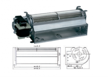 WIND ventilator tangențial (schiță)