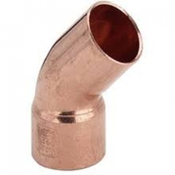 Copper curve 45 degrees F/M - 8 mm