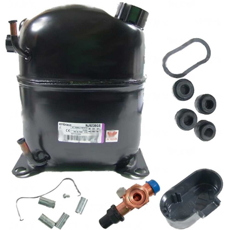 Compresor frigorific Aspera NJ9238GS refrigerare (R404a) | DTN
