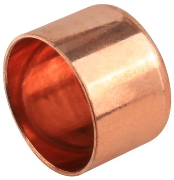 Copper end cap 10 mm