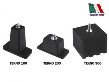 Picior antivibrant Tecnosystemi Tekno 100: (100 x 40 mm)