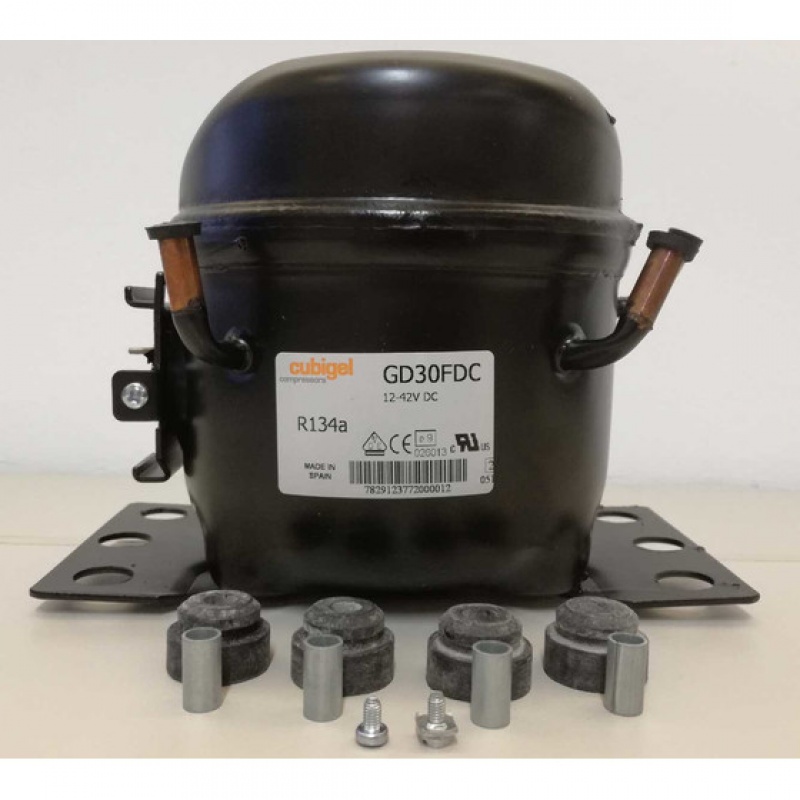 Cubigel GD30FDC compressor (R134a, DC 12-42V) | DTN Group | DTN Group ...