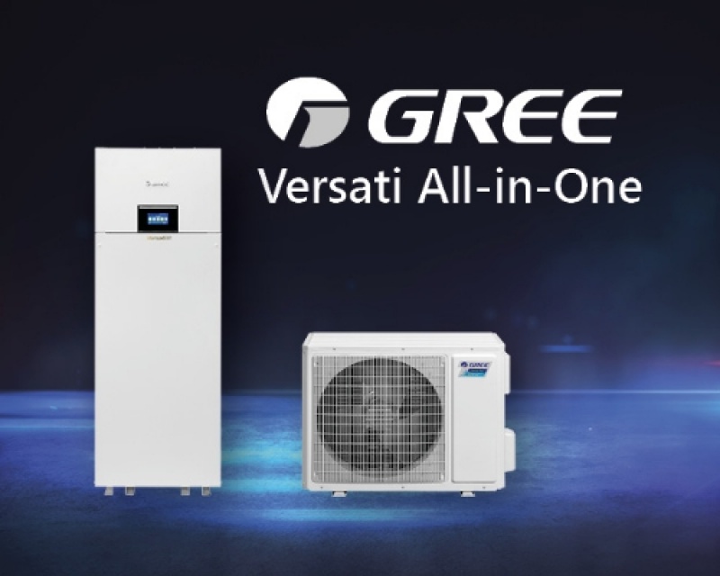 Pompe à Chaleur Air/eau Gree Versati IV - Monobloc R32 16kW Triphasé 380V