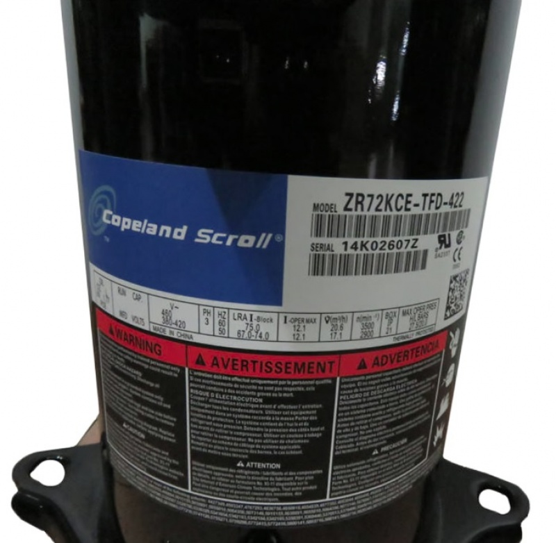 Copeland Scroll ZR 72-K*E-TFD-422 (tandem version) | DTN Group ...