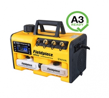 Fieldpiece VPX33 vacuum pump for A3, A2L, A1 (283 l/min) | DTN Group ...