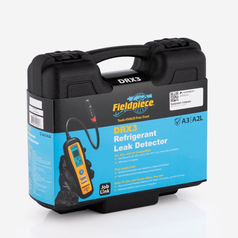 Fieldpiece DRX3 infrared gas detector kit: R290, R600, R32 | DTN Group ...
