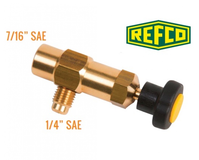 Robinet butelie freon Refco 10612-2 (R290 si R600a) 🧳 DTN | DTN Group ...